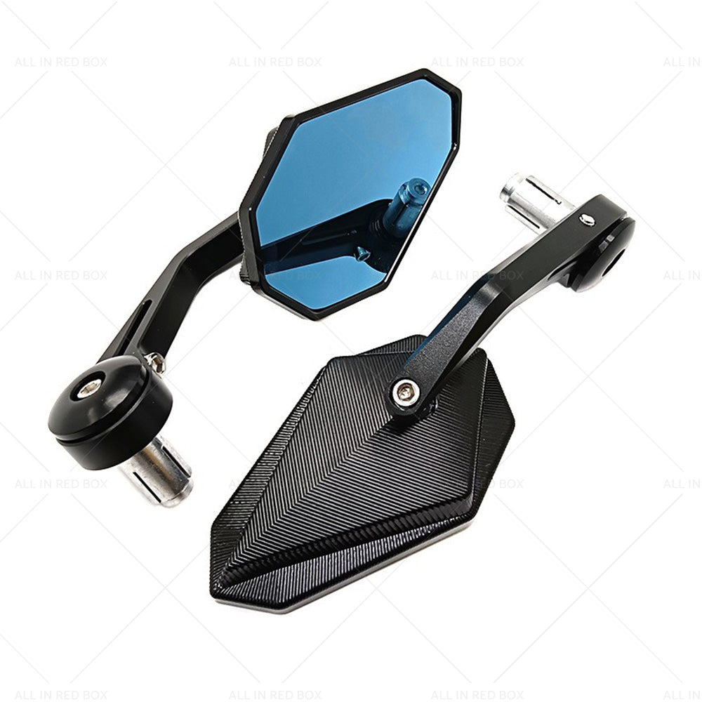 Rearview Handle Bar End Side Mirrors Suitable For Yamaha MT-07 MT07 FZ07 13-21-4