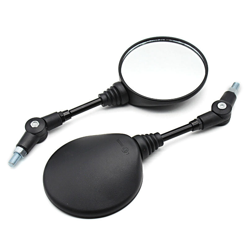 Universal Round Shape Motorcycle Side Mirrors Set