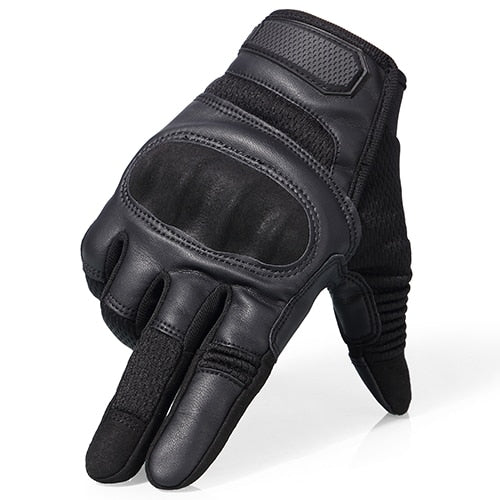 PU Leather Motorcycle Gloves