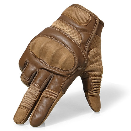 PU Leather Motorcycle Gloves