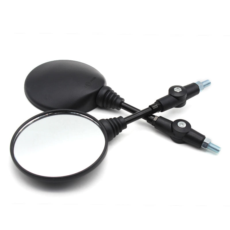 Universal Round Shape Motorcycle Side Mirrors Set