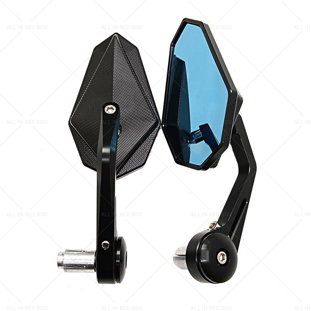 Rearview Handle Bar End Side Mirrors Suitable For Yamaha MT-07 MT07 FZ07 13-21-2